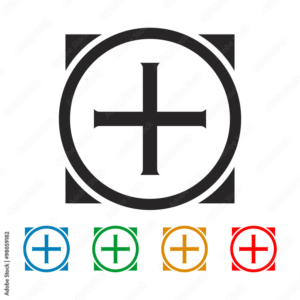 Positive Square Cross Positive Square Cross