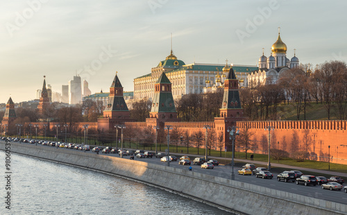 Moscow Kremlin and the waterfront