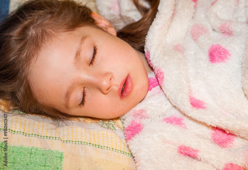 Nice girl sleeping