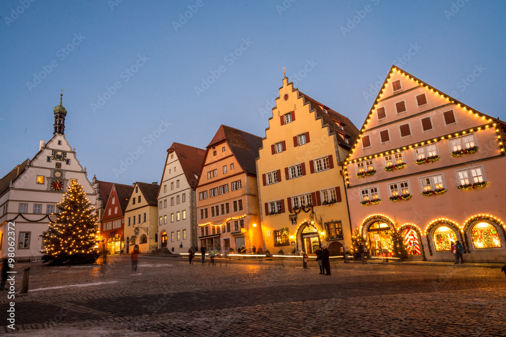 Rothenburg - medieval town in Germany