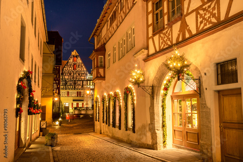Rothenburg - medieval town in Germany #98063793