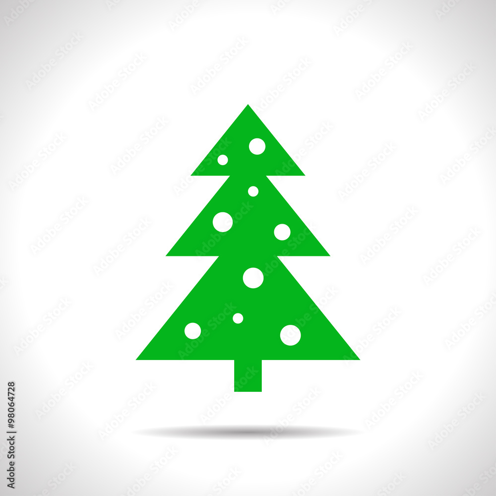 Fototapeta premium Vector christmas icon.
