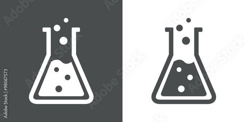 Icono plano quimica #1 photo