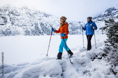 Winter mountain hike - Morskie Oko, Tatra Mountains, Poland