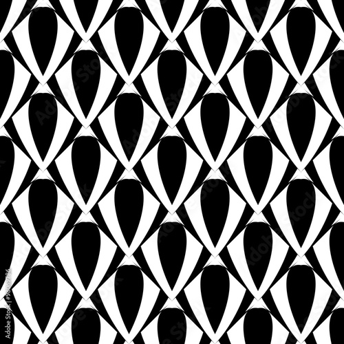 Design seamless monochrome pattern