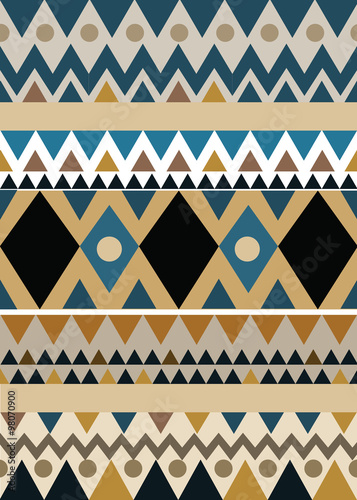 Geometric Rhomboid shape abstract background pattern design. Vector