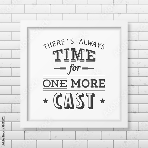 Quote typographical Background in the white frame 
