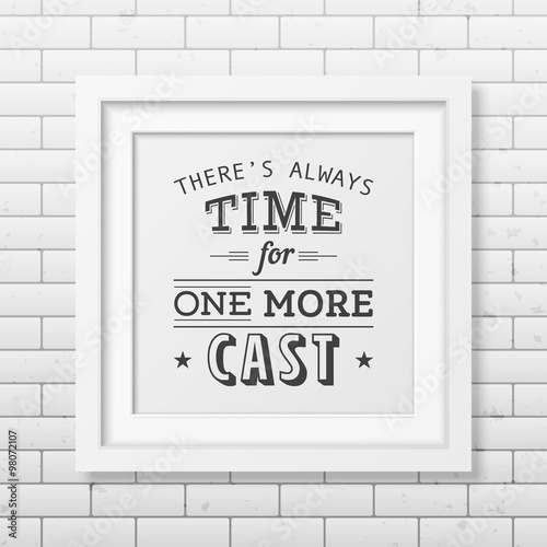 Quote typographical Background in the white frame 