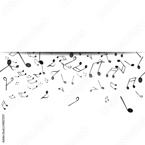 Vector Illustration of an Abstract Music Design