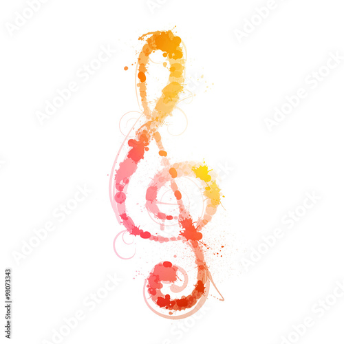 Vector Illustration of an Abstract Music Design