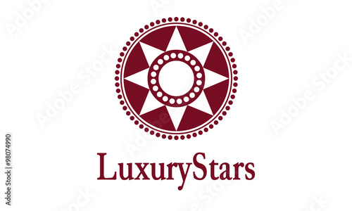Luxury Hotel. Elegant Abstract logo