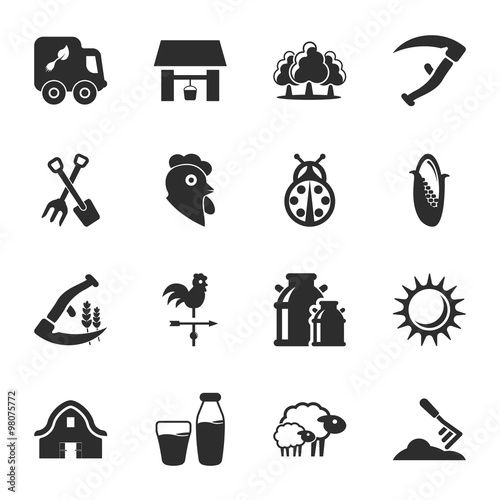 16 icons universal set for web and mobile