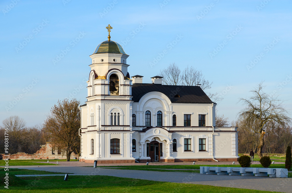 Fototapeta premium Church House beginning of the XX century, Brest, Belarus