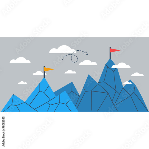 Upgrade or achievement illustration