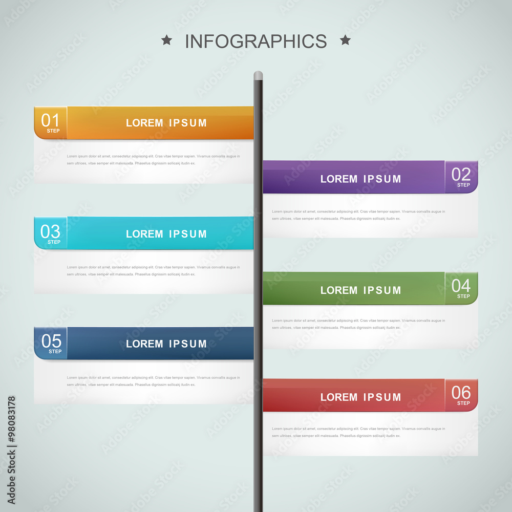 Fototapeta premium simplicity infographic template