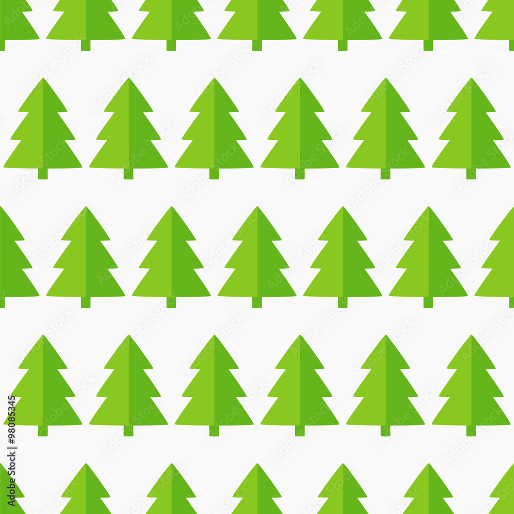 Christmas trees seamless Christmas trees seamless