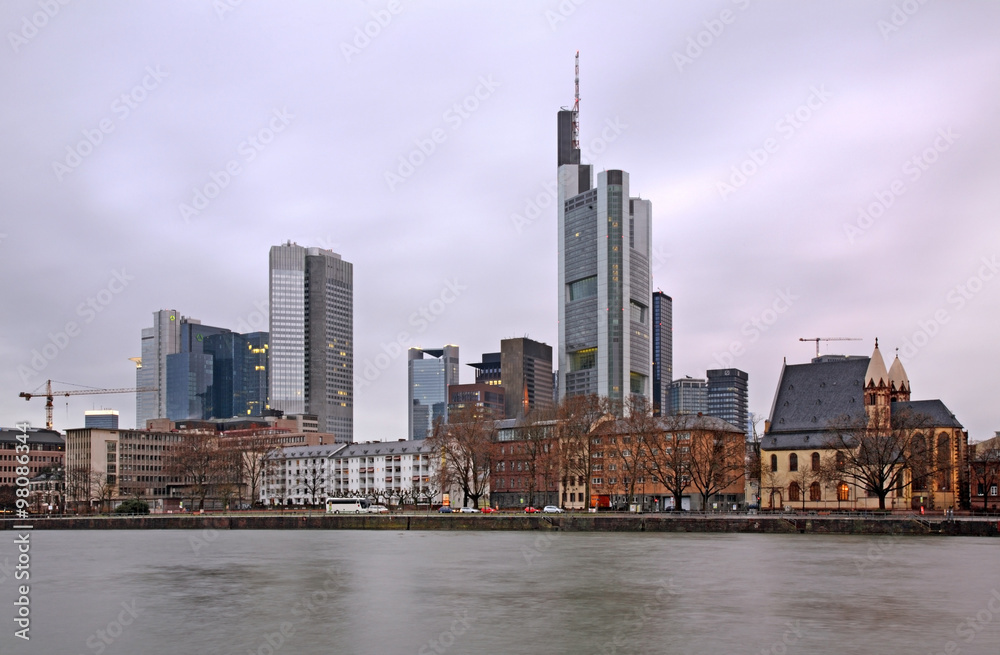 Panoramic view of Frankfurt am Main. Germany Panoramic view of Frankfurt am Main. Germany