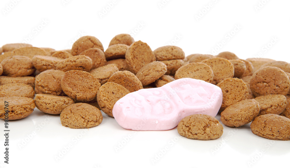 Typical Dutch sweets: pepernoten (ginger nuts) for Sinterklaas Typical Dutch sweets: pepernoten (ginger nuts) for Sinterklaas