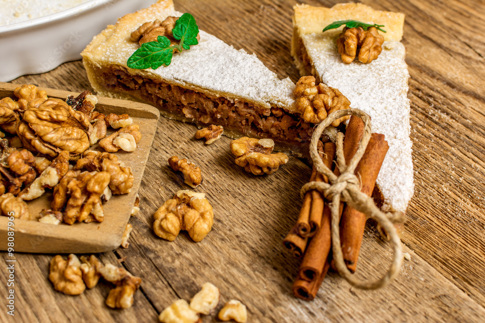 Fototapeta premium Traditional apple pie