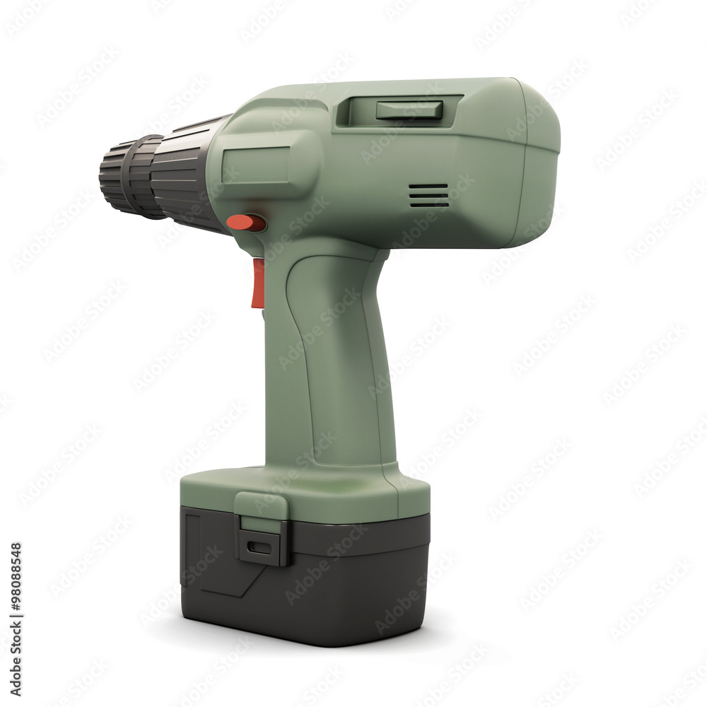 Screwdriver solated on white background. 3d. Screwdriver solated on white background. 3d.