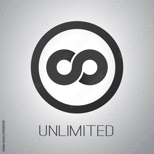 Unlimited Symbol, Icon or Logo Design