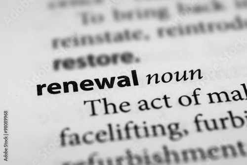 Renewal