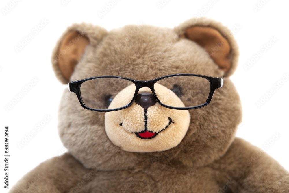 ours en peluche et lunettes ours en peluche et lunettes