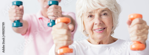 Seniors are active and healthy