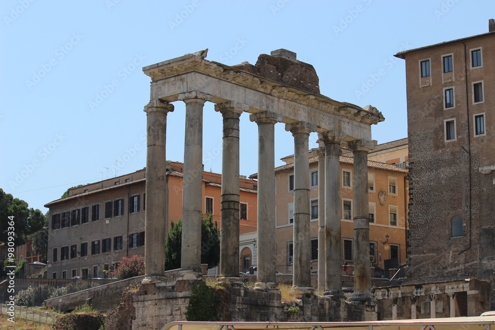 Forum Romanum, Saturntempel