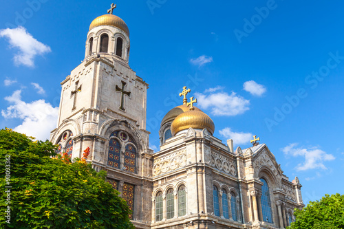 Main Orthodox Cathedral of Varna city,  Bulgaria photo
