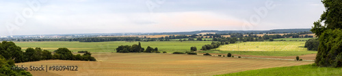 panorama of a landscape in mecklenburg, germany © Armin Staudt