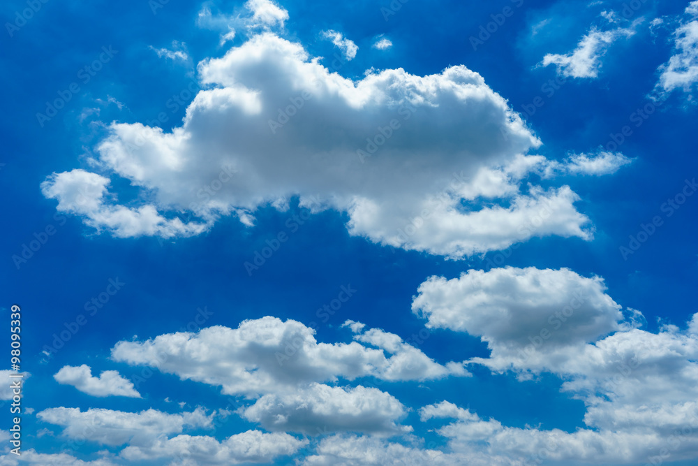 Obraz premium Cloud clear background style