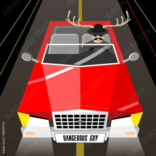 Dangerous type of driving.