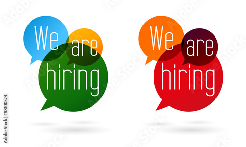 We are hiring