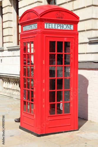 London phone booth