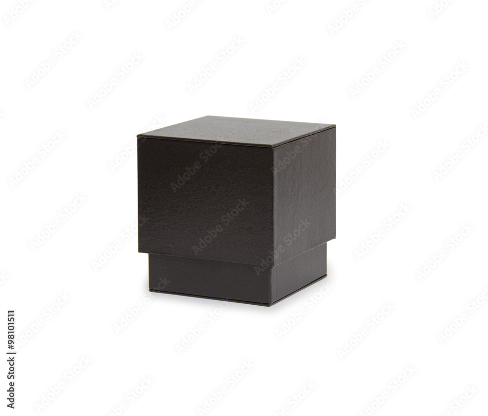 Black box isolated on white Black box isolated on white
