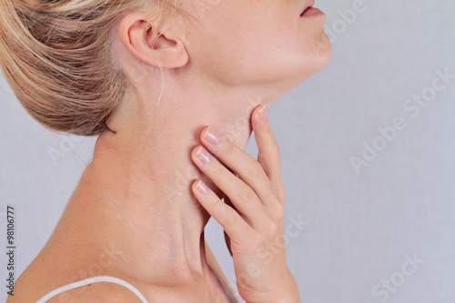 Woman thyroid gland control