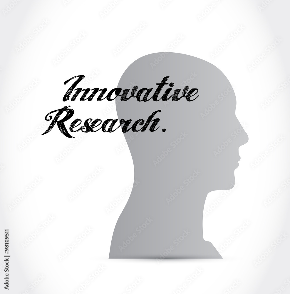 innovative research brain sign concept