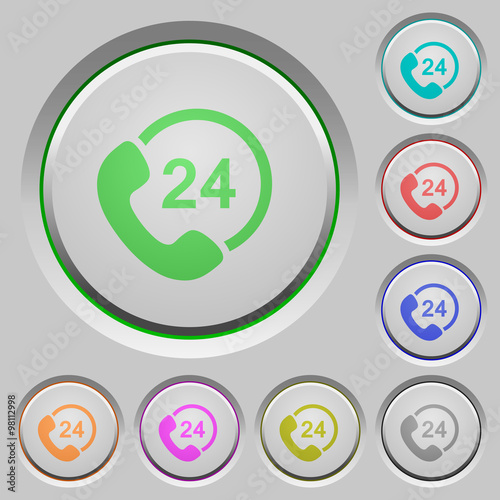 Full day service push buttons