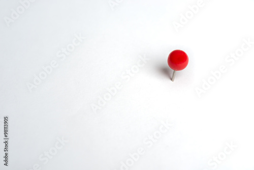 ein roter Pin photo