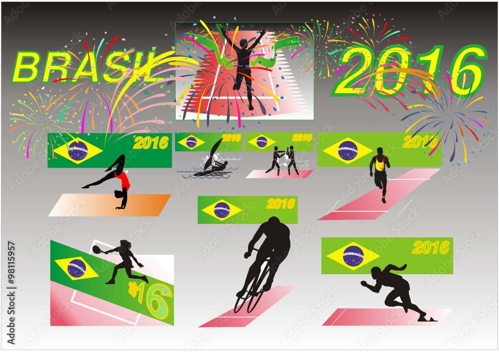 Sportfest in Brasilien 2016