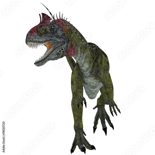 Cryolophosaurus Dinosaur Aggression - Cryolophosaurus was a theropod dinosaur that lived in Antarctica during the Jurassic Period.