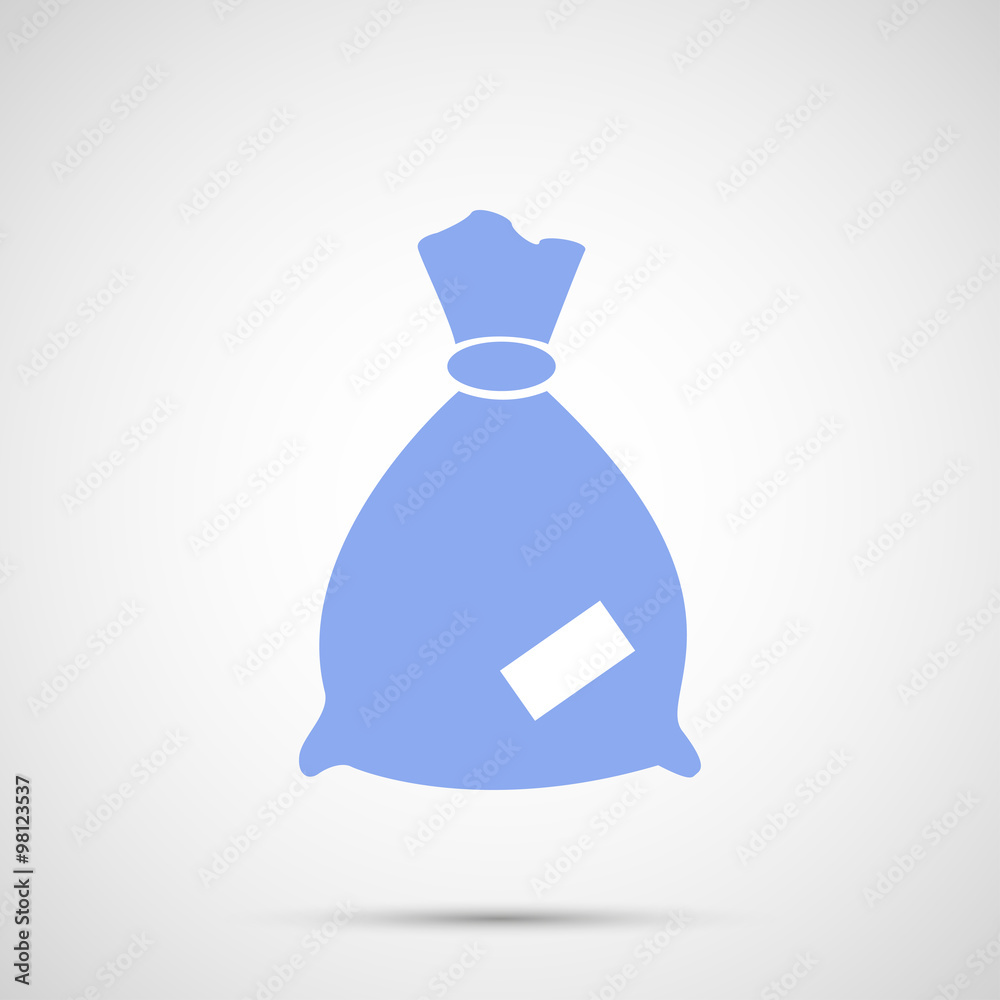 Simple design vector icons moneybags Simple design vector icons moneybags