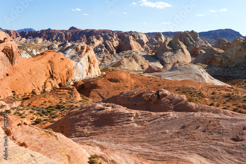 Desert of southern Nevada  Valley of Fire State Park  USA