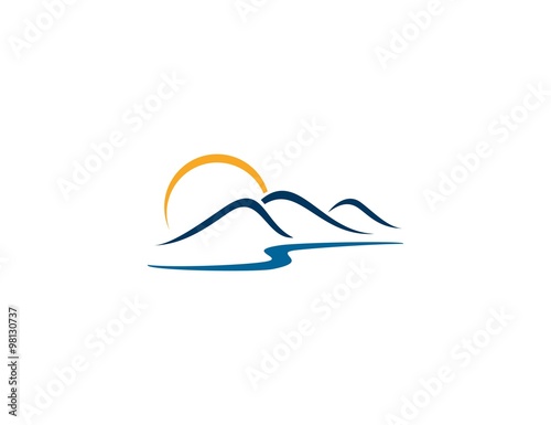Sun mountain logo