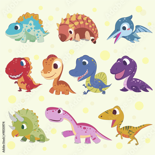 cartoon dinosaur collections