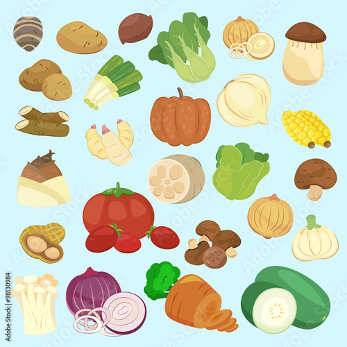 vegetable collections set