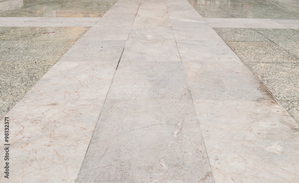 Obraz premium Old beautiful marble stone pathway texture background