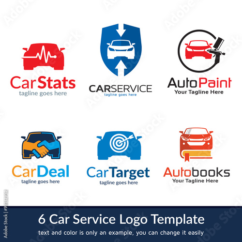 Car Business Logo Template Design Vector