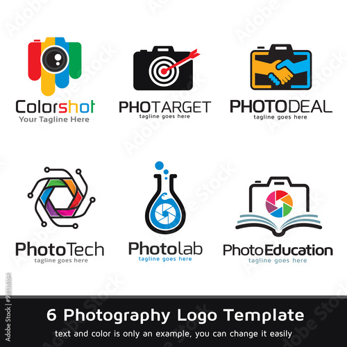 Photography Logo Template Design Vector